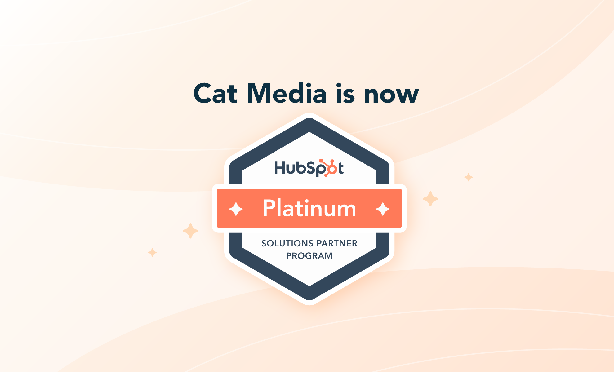 Cat Media Achieves Platinum HubSpot Solutions Partner Tier